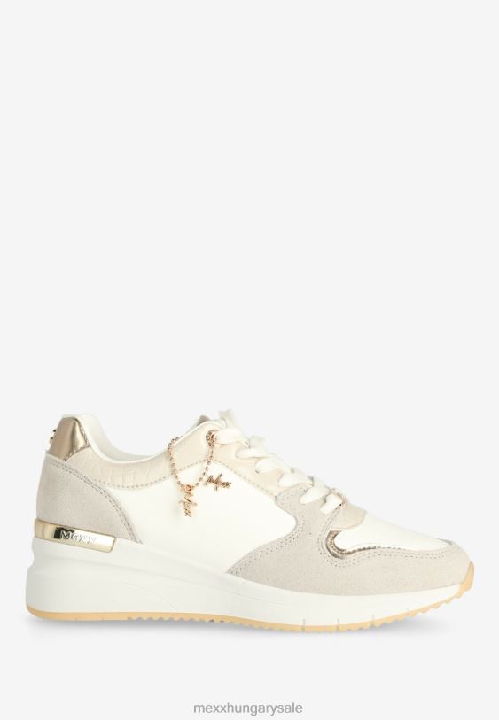 XV8H6230 nők Mexx tornacipő hena bézs fehér