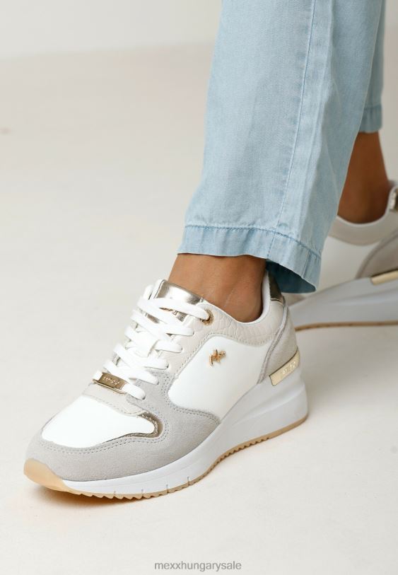 XV8H6230 nők Mexx tornacipő hena bézs fehér