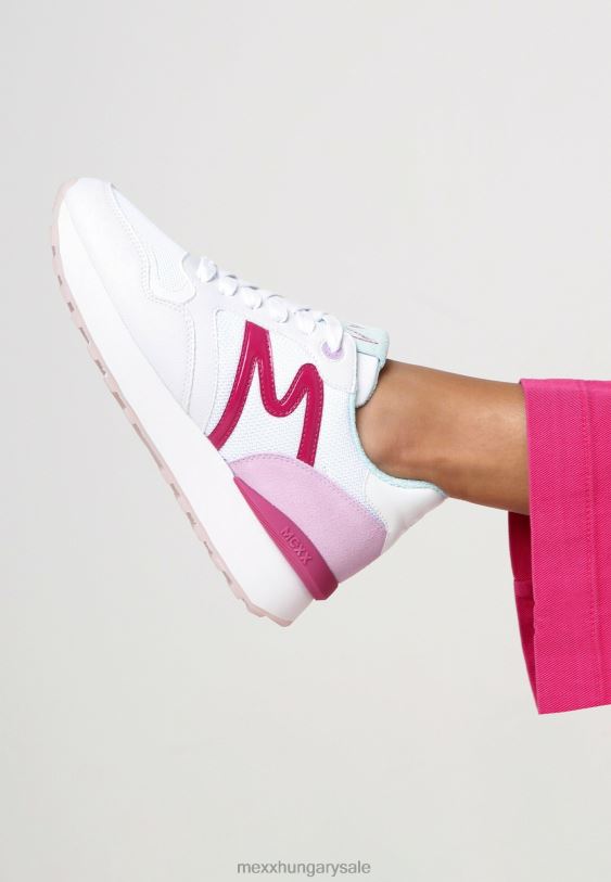 XV8H6235 nők Mexx tornacipő juju fehér rózsaszín