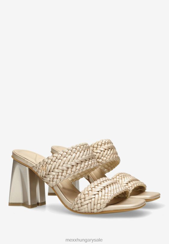 XV8H6236 nők Mexx sarkú szandál lilah Arany