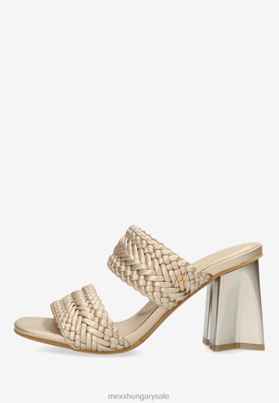 XV8H6236 nők Mexx sarkú szandál lilah Arany