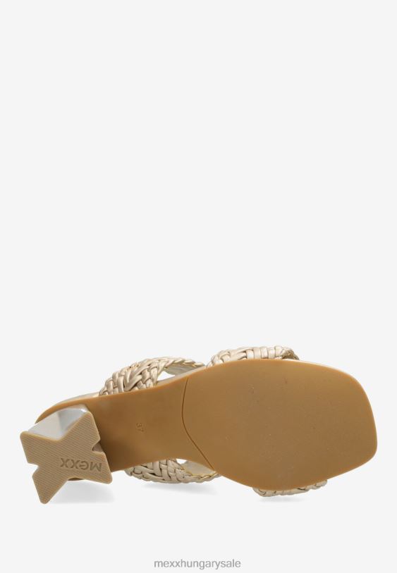 XV8H6236 nők Mexx sarkú szandál lilah Arany