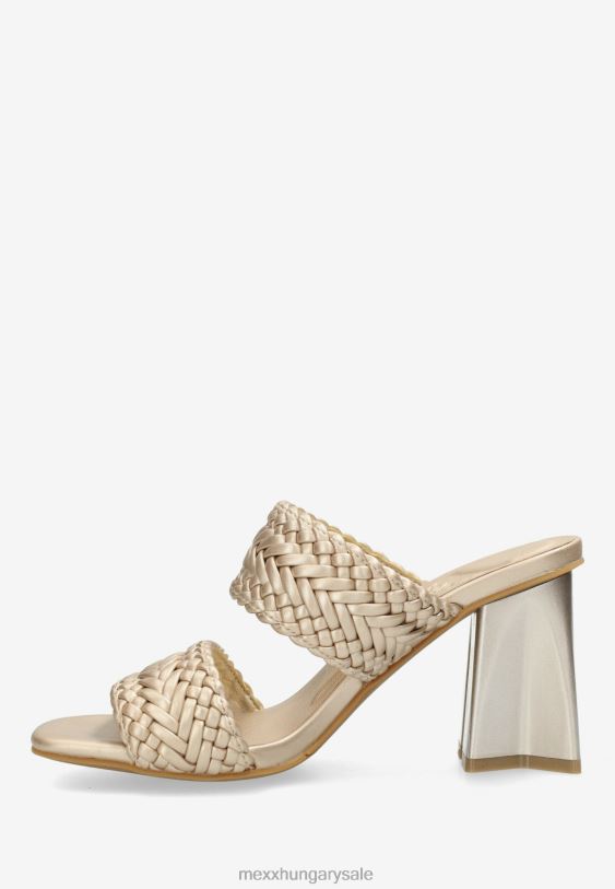 XV8H6236 nők Mexx sarkú szandál lilah Arany