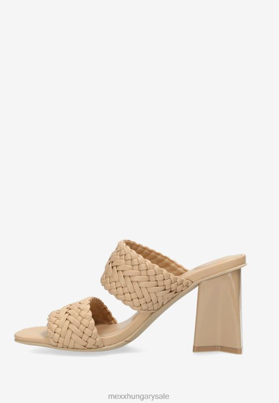 XV8H6239 nők Mexx sarkú szandál lilah teve bézs