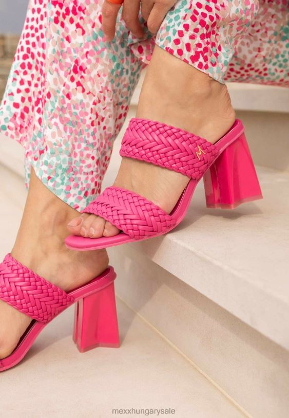 XV8H6241 nők Mexx sarkú szandál lilah fukszia rózsaszín