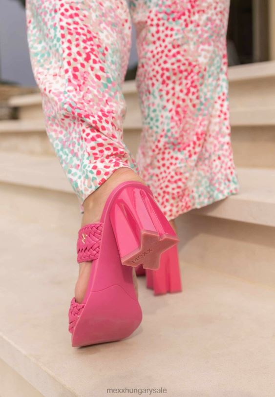 XV8H6241 nők Mexx sarkú szandál lilah fukszia rózsaszín