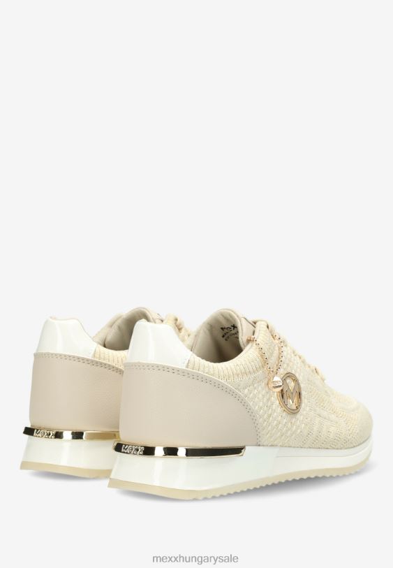 XV8H6242 nők Mexx tornacipő gitte csillogó homok Arany