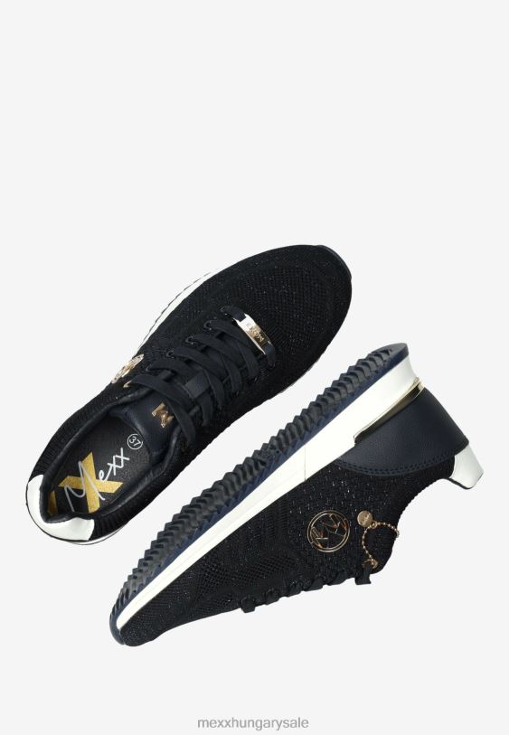 XV8H6245 nők Mexx tornacipő gitte csillogó sötétkék kék