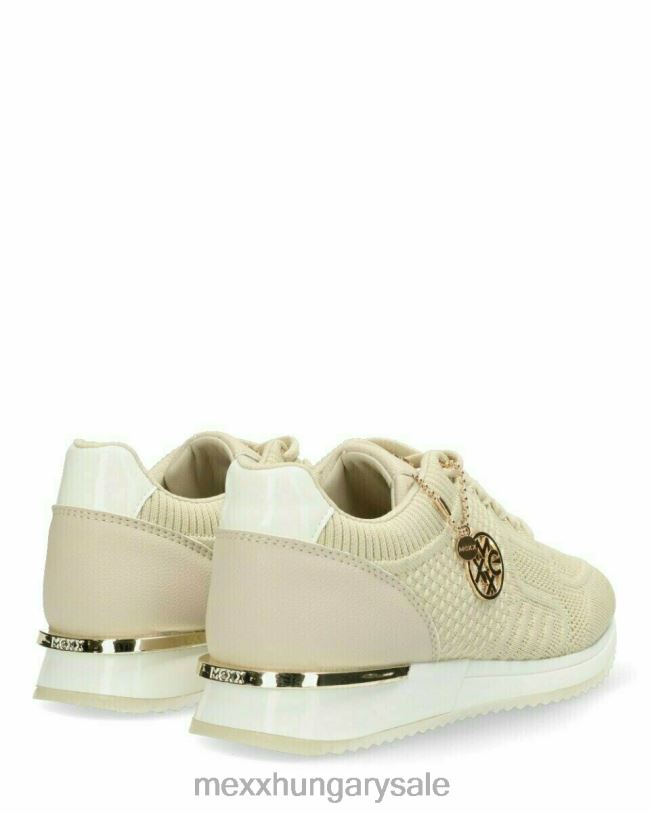XV8H6246 nők Mexx tornacipő gitte csillogó homok bézs