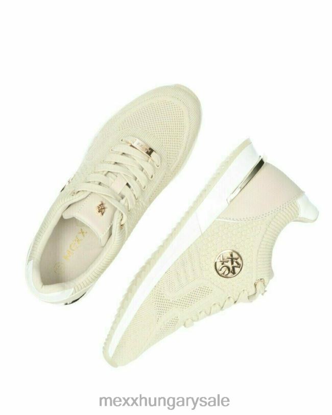 XV8H6246 nők Mexx tornacipő gitte csillogó homok bézs