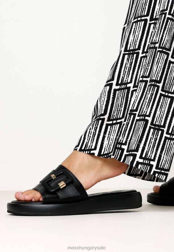 XV8H6259 nők Mexx szandál liv fekete schwarz