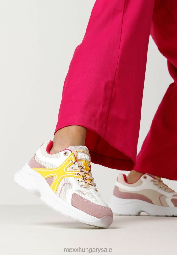 XV8H6260 nők Mexx sneaker loyce bézs rózsaszín