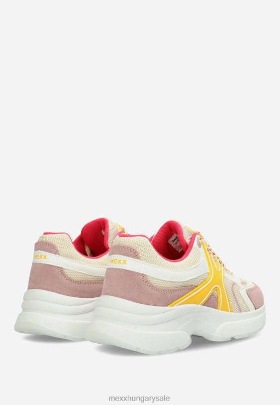 XV8H6260 nők Mexx sneaker loyce bézs rózsaszín