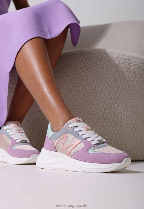 XV8H6265 nők Mexx tornacipő khira lila lila