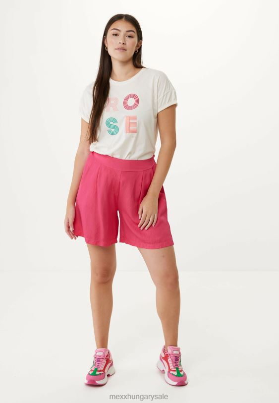 XV8H627 nők Mexx bő szabású rövidnadrág rózsaszín