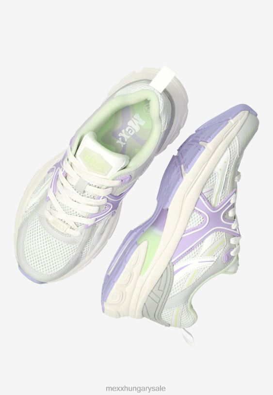 XV8H6283 nők Mexx tornacipő lilo fehér/zöld lila
