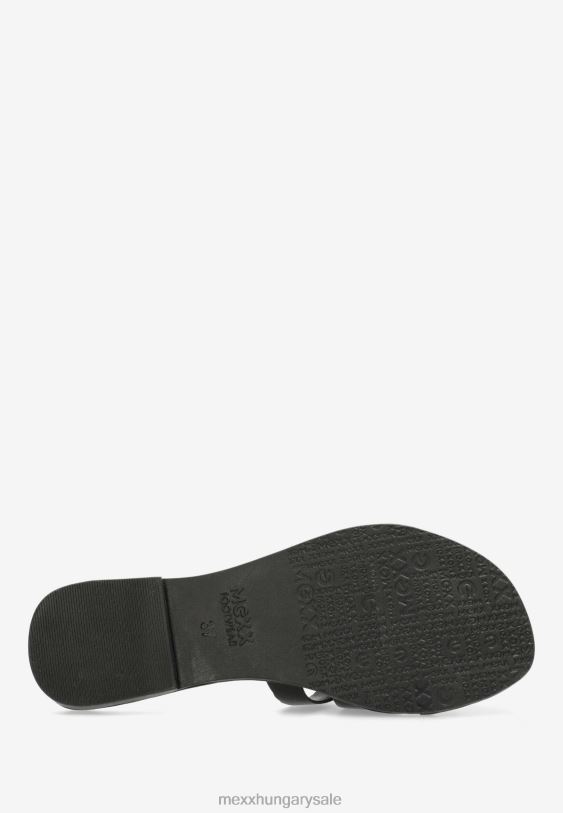 XV8H6287 nők Mexx szandál jacey fekete schwarz