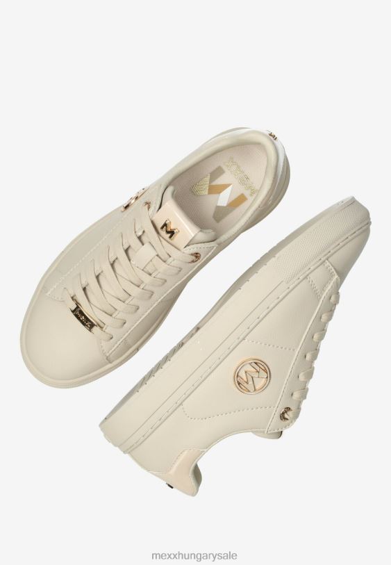 XV8H6297 nők Mexx sneaker crista szerelem homok bézs