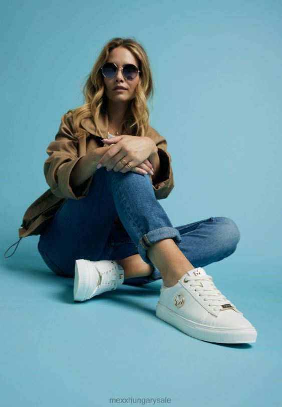 XV8H6299 nők Mexx sneaker crista love fehér