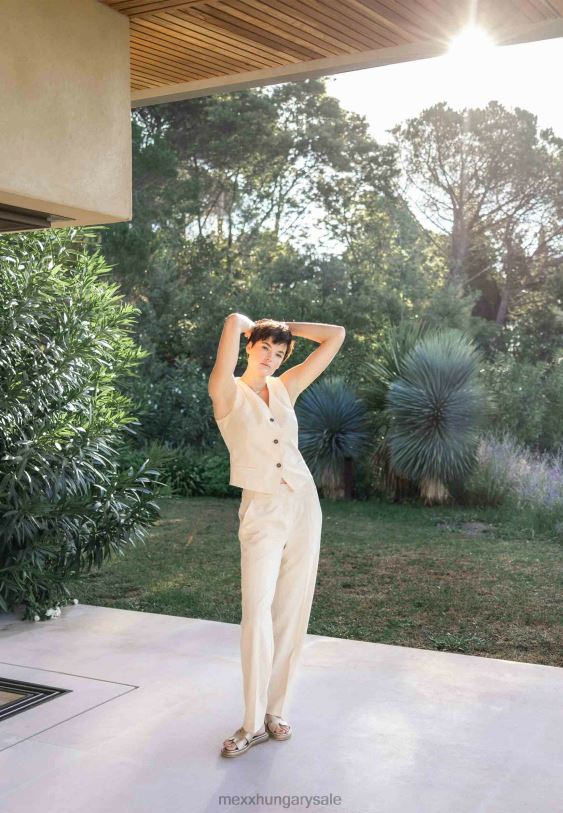 XV8H630 nők Mexx mellény világos homok bézs