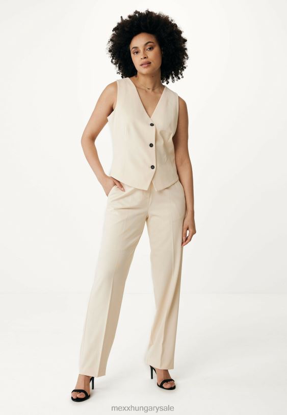 XV8H630 nők Mexx mellény világos homok bézs