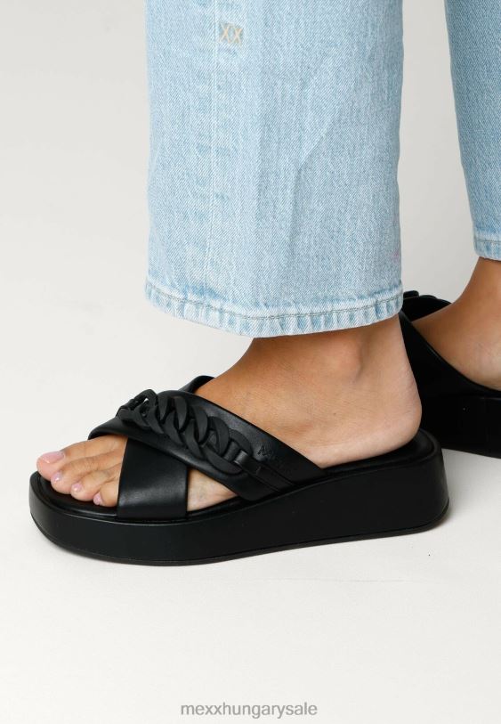 XV8H6300 nők Mexx szandál lexi fekete schwarz
