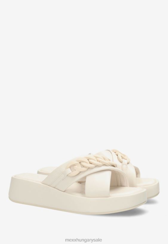 XV8H6301 nők Mexx szandál lexi törtfehér bézs