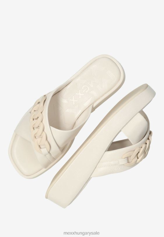 XV8H6301 nők Mexx szandál lexi törtfehér bézs