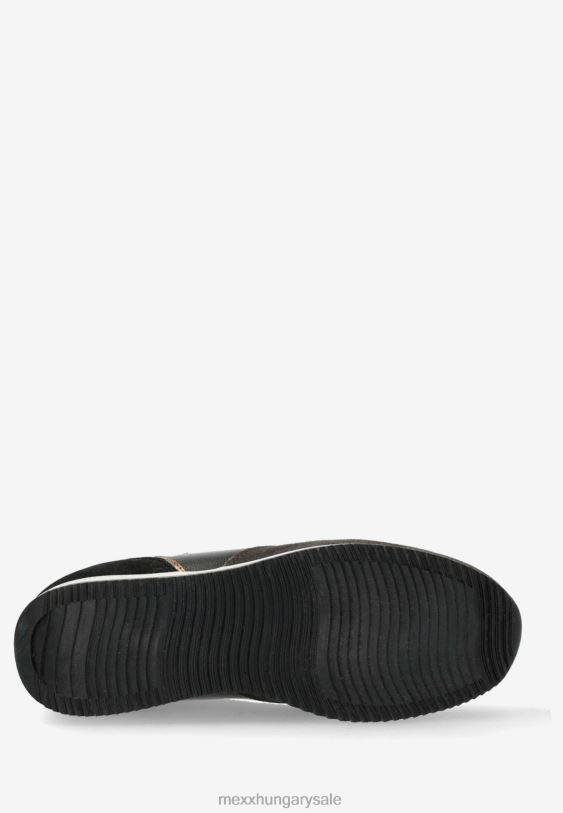 XV8H6304 nők Mexx sneaker eke fekete/barna schwarz