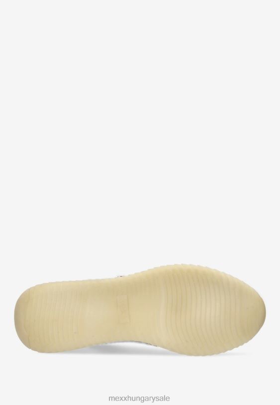 XV8H6315 nők Mexx Gitte csillámos tornacipő törtfehér bézs