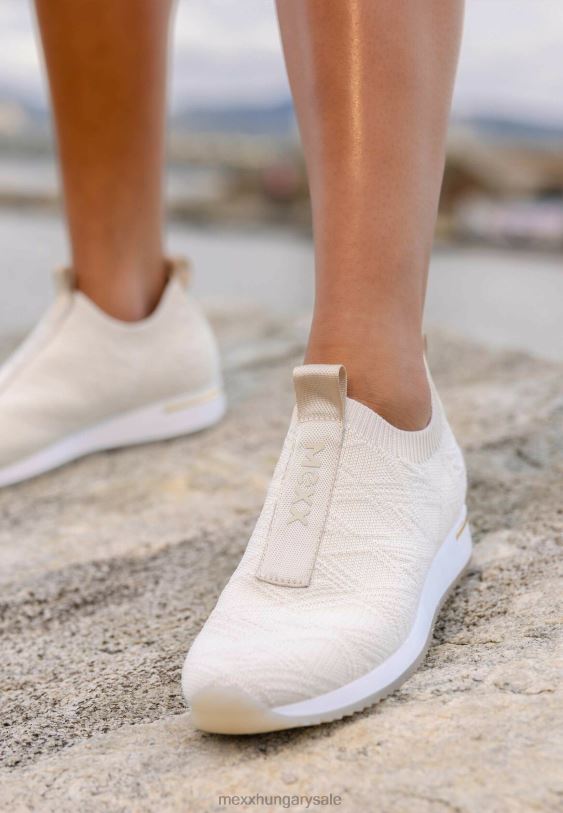 XV8H6316 nők Mexx tornacipő sovány homok bézs