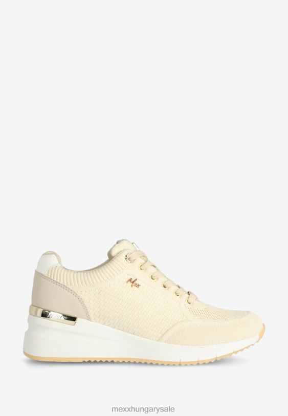 XV8H6317 nők Mexx sneaker üveg homok bézs