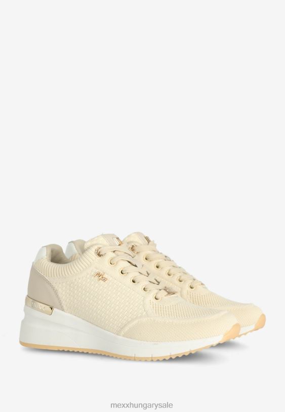 XV8H6317 nők Mexx sneaker üveg homok bézs
