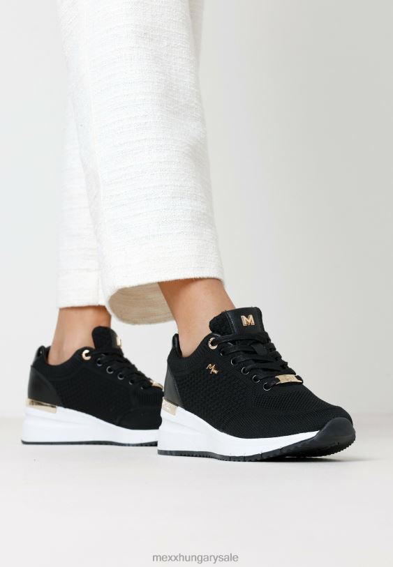 XV8H6318 nők Mexx tornacipő üveg fekete schwarz