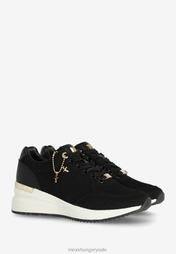 XV8H6318 nők Mexx tornacipő üveg fekete schwarz