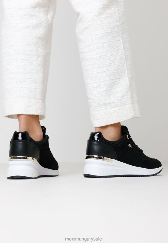 XV8H6318 nők Mexx tornacipő üveg fekete schwarz