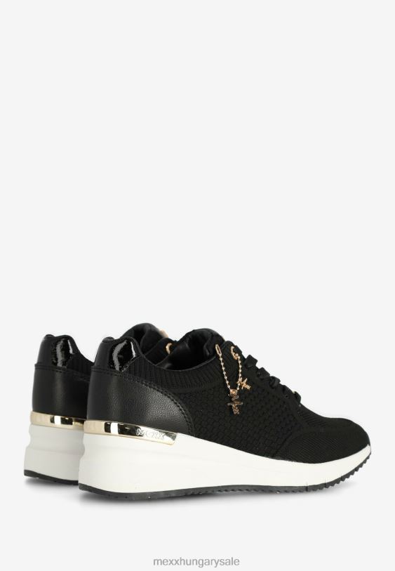 XV8H6318 nők Mexx tornacipő üveg fekete schwarz