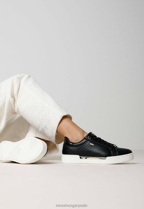 XV8H6328 nők Mexx tornacipő helexx fekete/arany schwarz