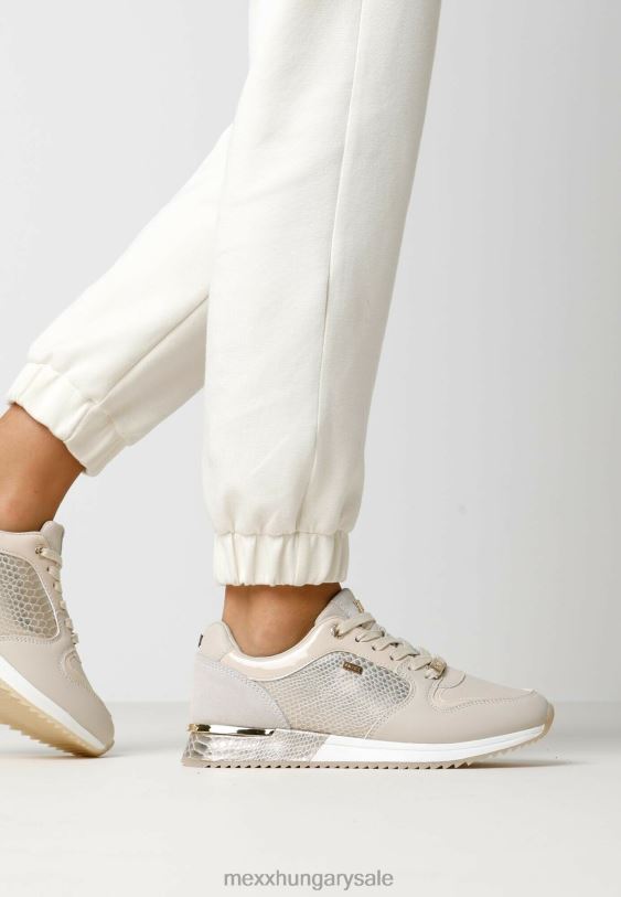 XV8H6329 nők Mexx tornacipő fleur homok bézs