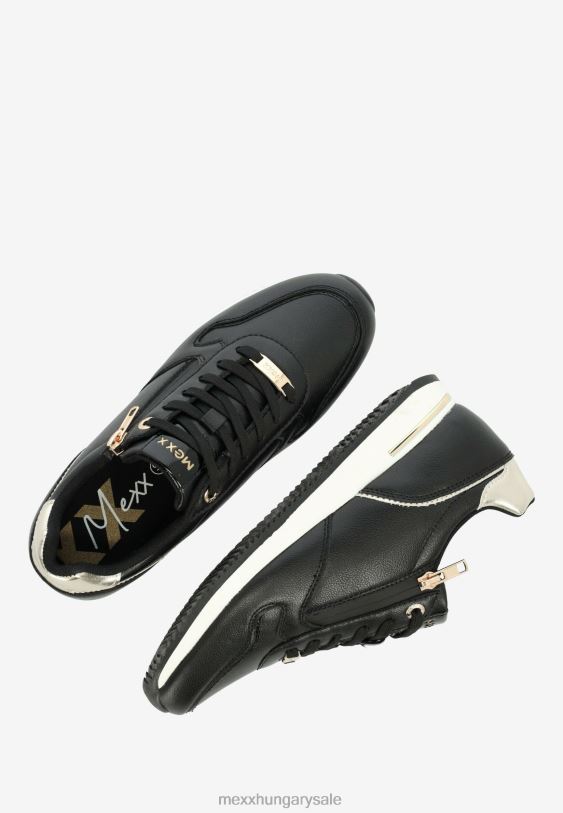 XV8H6332 nők Mexx djana fekete tornacipő schwarz