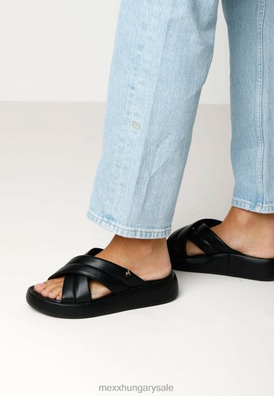 XV8H6334 nők Mexx szandál luna fekete schwarz