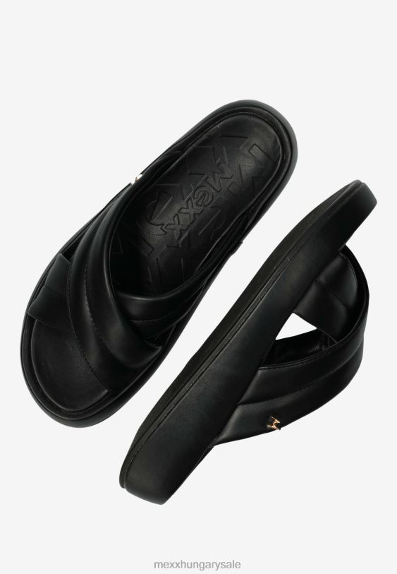 XV8H6334 nők Mexx szandál luna fekete schwarz