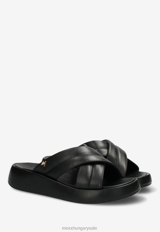 XV8H6334 nők Mexx szandál luna fekete schwarz