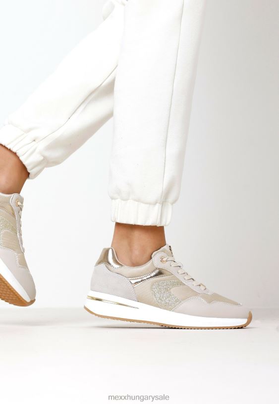 XV8H6337 nők Mexx tornacipő lavana homok Arany