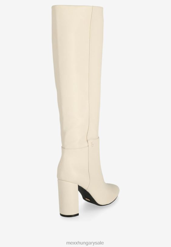 XV8H6343 nők Mexx boot krystal le fehér