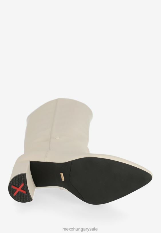 XV8H6343 nők Mexx boot krystal le fehér