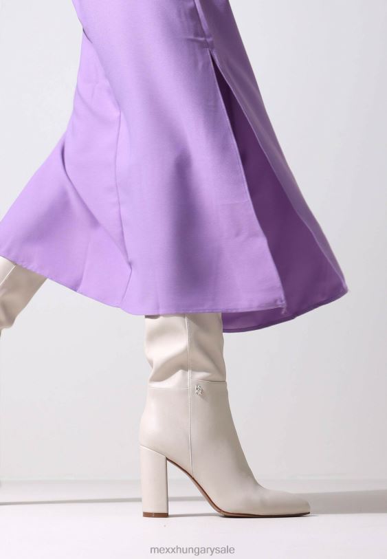 XV8H6343 nők Mexx boot krystal le fehér