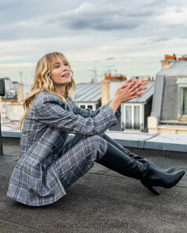 XV8H6344 nők Mexx csizma kristály fekete schwarz