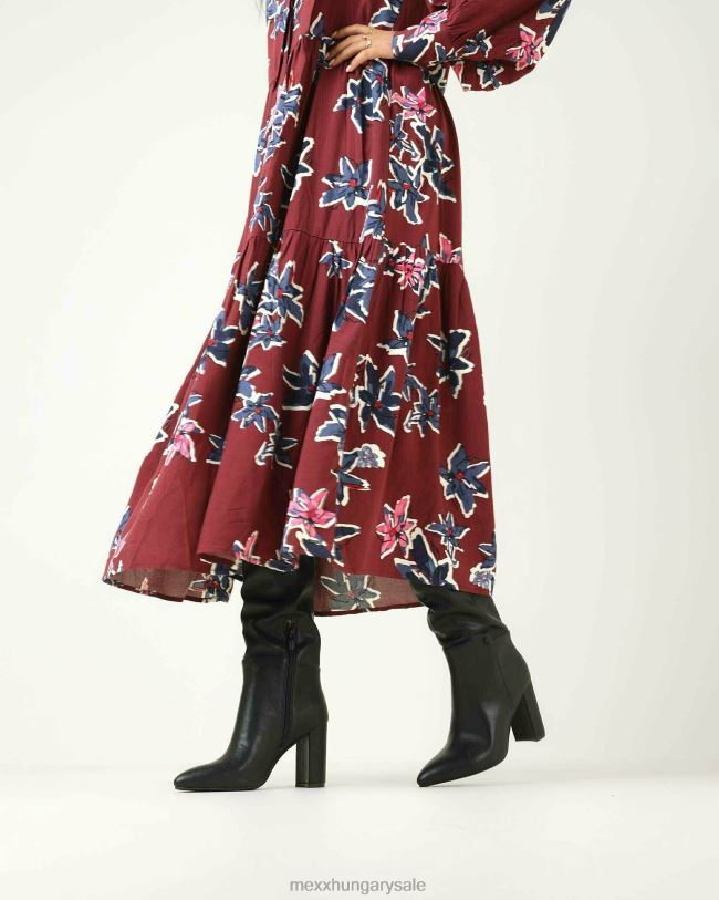 XV8H6344 nők Mexx csizma kristály fekete schwarz