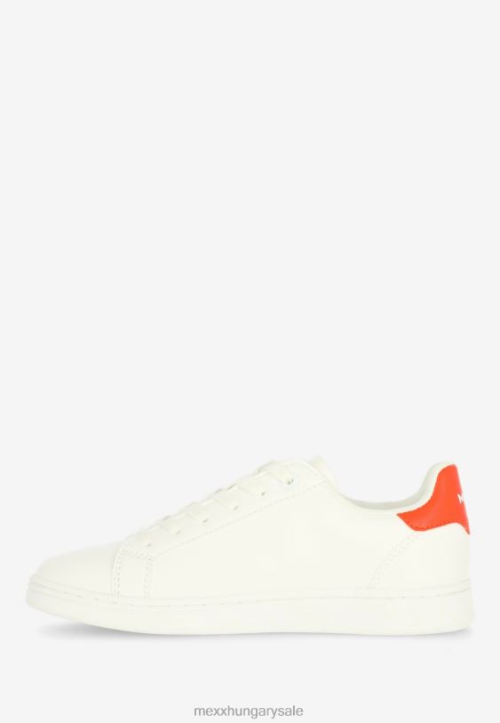 XV8H6353 nők Mexx tornacipő csillogó fehér narancs